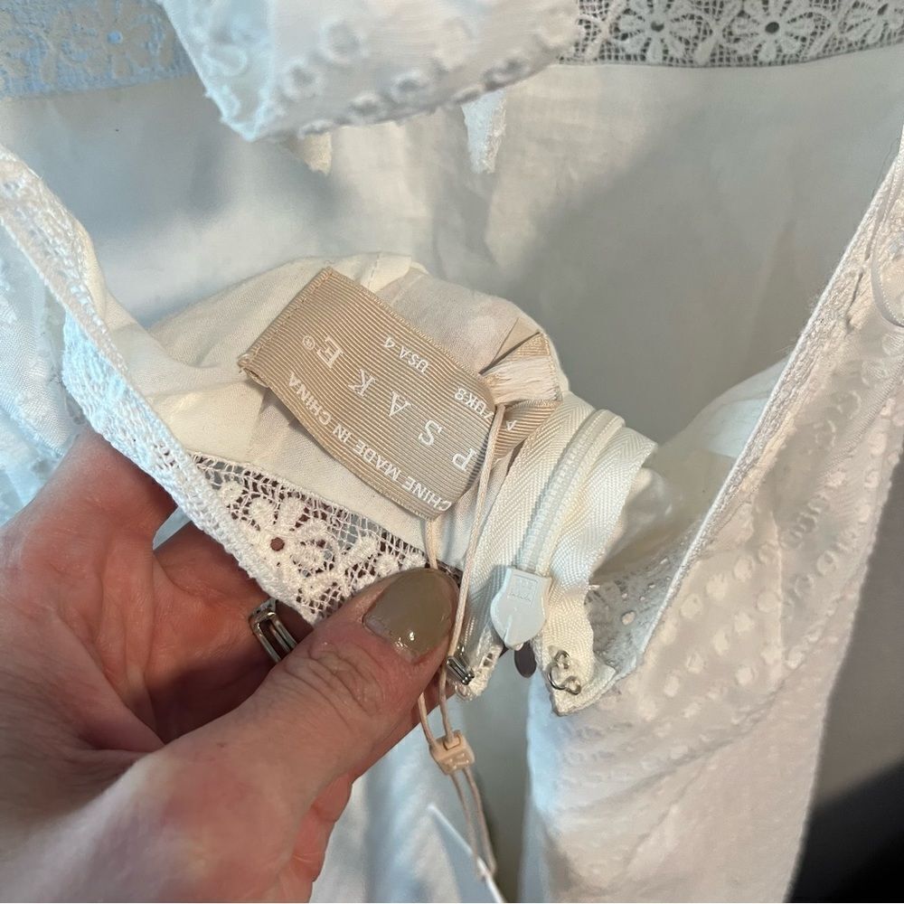 Keepsake Way Back Dress White - Picture 10 of 12